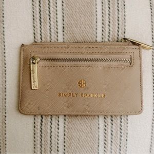 Simply Sparkle Simply Southern wallet gold accents